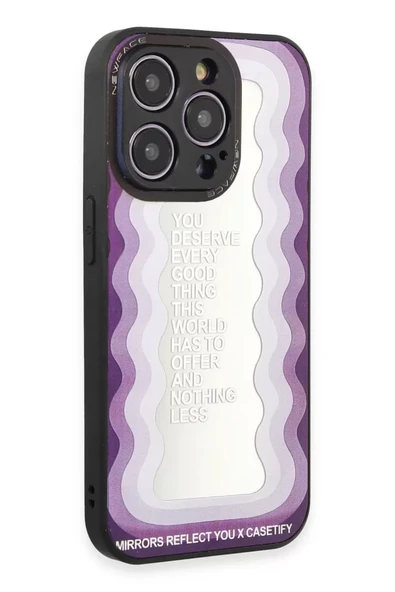 Newface Apple iPhone 12 Pro Kılıf Mirror Desenli Kapak - Mirror - 5 ürün görseli 1