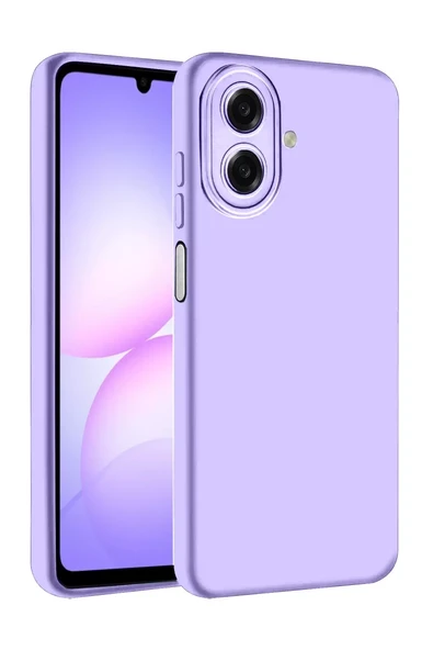 Newface Samsung Galaxy A07 4G First Silikon - Lila ürün görseli 1