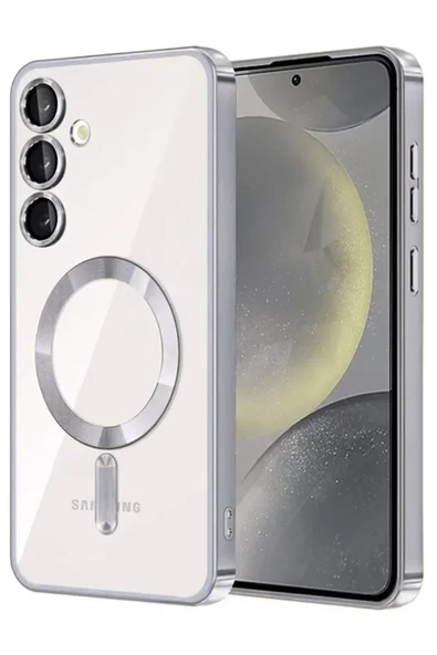 Newface Samsung Galaxy A17 5G Kross Magneticsafe Kapak - Gümüş ürün görseli 1