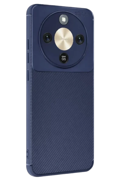 Newface Huawei Honor Magic 8 Lite Auto Focus Karbon Kapak - Lacivert ürün görseli 1