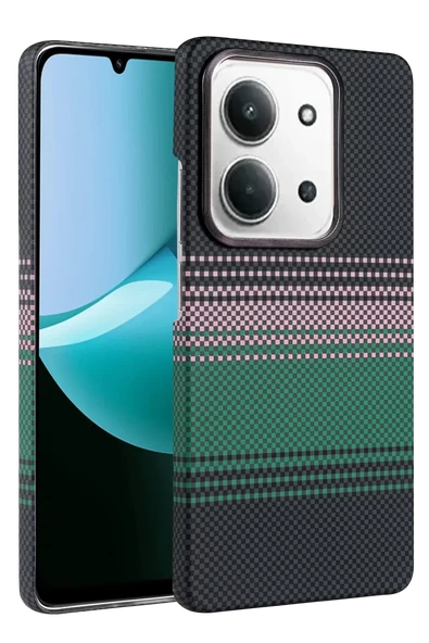 Newface Xiaomi Redmi 15C 4G Vega Magsafe Kapak - Yeşil ürün görseli 1