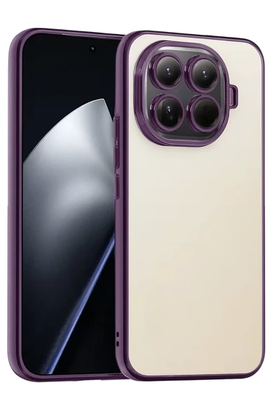 Newface Xiaomi Mi 15T Pro Razer Lensli Silikon - Mor ürün görseli 1