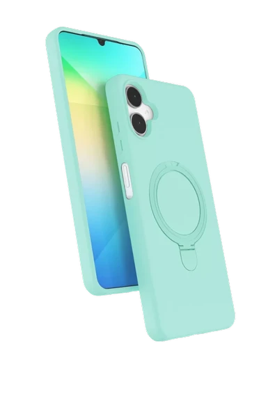 Newface Samsung Galaxy A06 Regal Magsafe Standlı Kapak - Su Yeşili ürün görseli 1