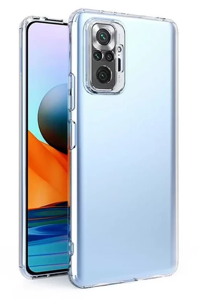 Newface Xiaomi Redmi Note 10 5G Kılıf Lüx Şeffaf Silikon ürün görseli 1