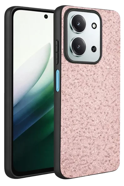 Onegif Xiaomi Redmi 15C 4G Bright Simli Kapak - Pembe ürün görseli 1