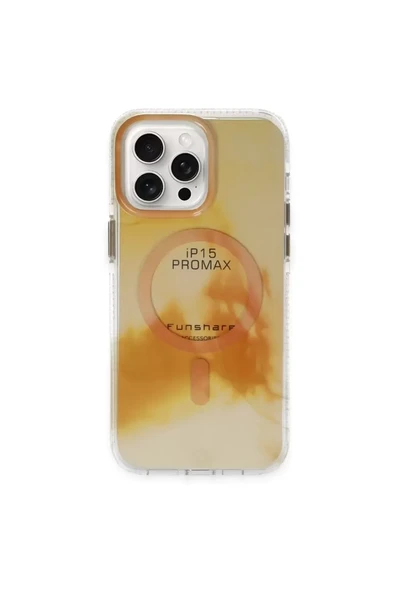 Joko Apple iPhone 15 Pro Max Phantom Magsafe Kapak - Gold ürün görseli 1
