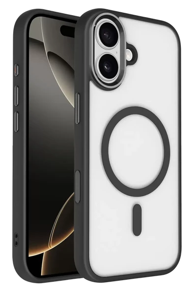 Joko Apple iPhone 17 Terea Magsafe Kapak - Siyah ürün görseli 1