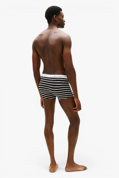 Tommy Hilfiger   3P TRUNK PRINT+ Erkek Siyah Boxer - UM0UM03753 ürün görseli 1