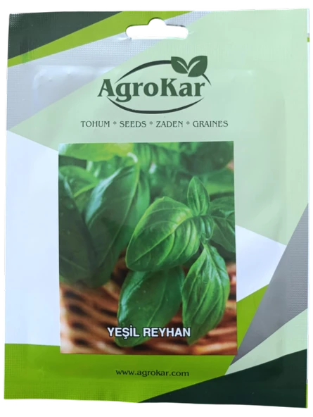 Yeşil Reyhan Tohumu 1 gr ürün görseli 1