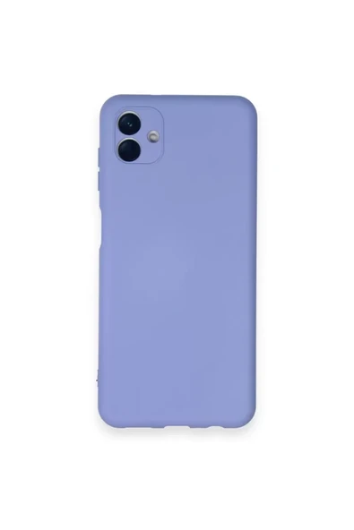 Newface Samsung Galaxy A04 Kılıf Nano içi Kadife Silikon - Lila ürün görseli 1