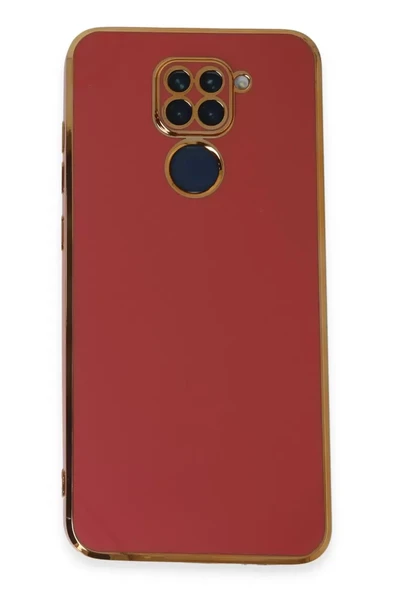 Newface Xiaomi Redmi Note 9 Kılıf Volet Silikon - Kırmızı ürün görseli 1