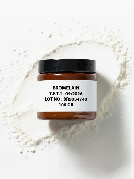 BROMELAIN EXTRACT (Bromelain) 50 gr - Resim 2