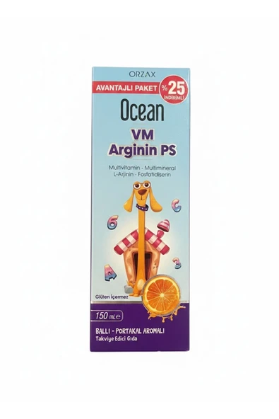 OCEAN VM ARGININ PS 150 %25 INDIRIMLI ürün görseli 1