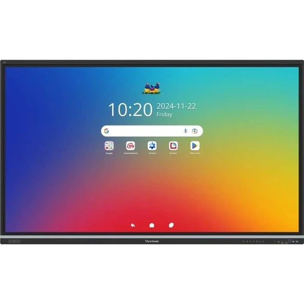 VIEWSONIC 75" ViewBoard IFP7551 İnteraktif Dokunmatik Ekran 3840X2160 ürün görseli 1