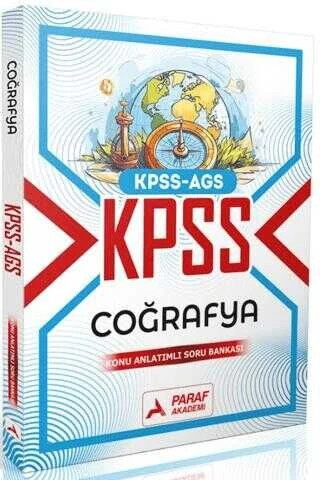Paraf Akademi KPSS MEB-AGS Coğrafya Konu Anlatımlı Soru Bankası Paraf Akademi Yayınları ürün görseli 1