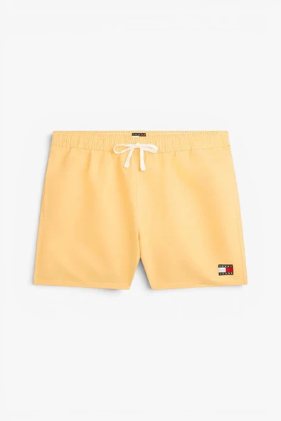 Tommy Hilfiger   TJ MEDIUM DRAWSTRING SOLID Erkek Turuncu Deniz Şortu - UM0UM03852 - Resim 5