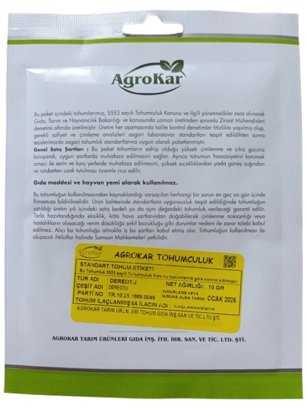 Dereotu Tohumu 10 gr - Resim 2