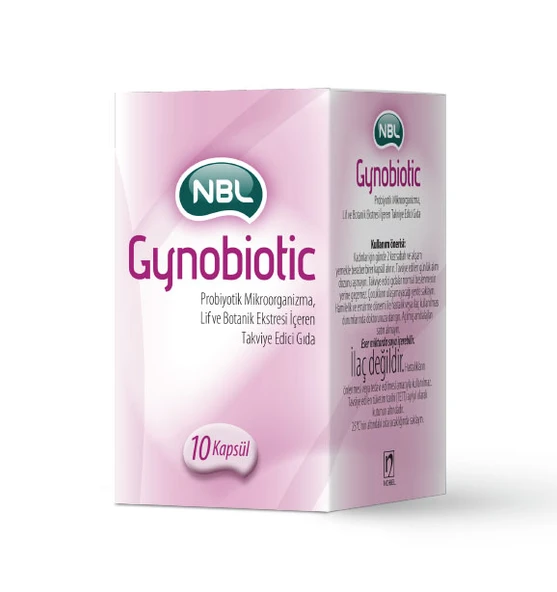 Nbl Probiotic Gynobiotic Kapsul 10 Kapsulluk Ambalaj ürün görseli 1