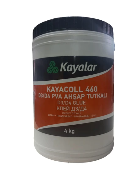 KayaCool 460 D3/D4 PVA Ahşap Tutkalı 4 kg ürün görseli 1