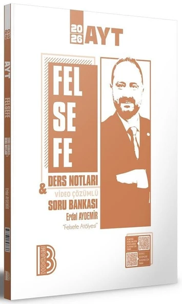 Benim Hocam 2026 YKS AYT Felsefe Grubu Ders Notları Soru Bankası Çözümlü - Erdal Aydemir Benim Hocam Yayınları ürün görseli 1