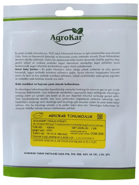 Kekik Tohumu 1 gr - Resim 2
