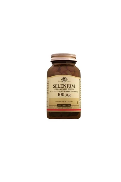 Solgar Selenium 100 mg 100 Tablet ürün görseli 1