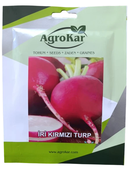İri Kırmızı Turp Tohumu 10 gr ürün görseli 1