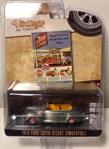 CHASE MODEL 1/64 Greenlight 1946 Ford Super Deluxe Convertible ürün görseli 1