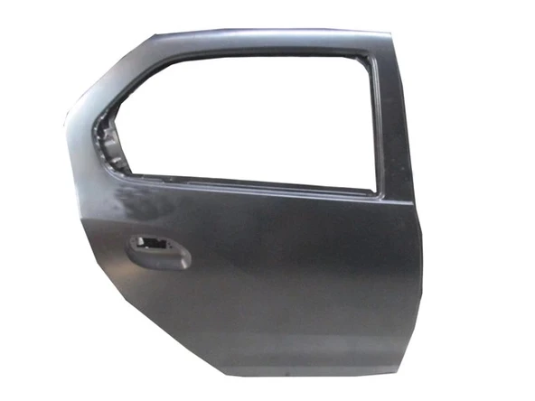 Renault Symbol 2013-2021 Arka Kapı Komple Sağ Siyah (Band Deliksiz) (İceli - Çekomastikli) (Tw) (Oem No: 821000293R) ürün görseli 1