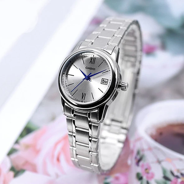 CASIO LTP-V002D-7B3UDF KADIN KOL SAATİ - Resim 5