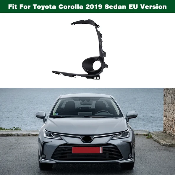 Sis Lamba Kapağı Corolla 19Sonrası Siyah Sol (Oem No: 81482-02A70) ürün görseli 1