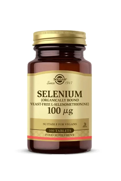 Solgar Selenıum 100mcg 100 Tabs ürün görseli 1