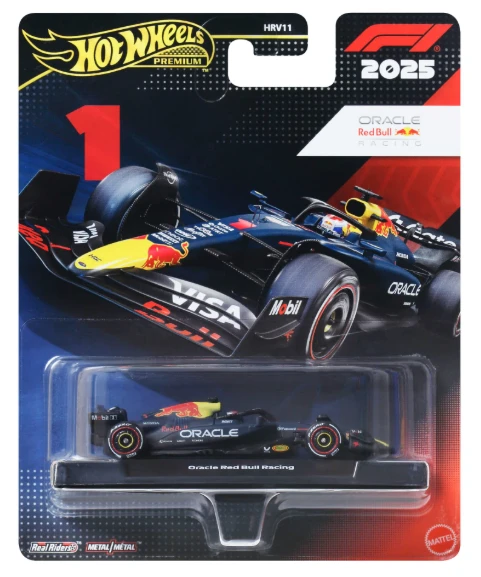 Hot Wheels Premium Oracle Red Bull Racing 2025 Formula 1 Team ürün görseli 1