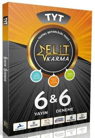 Paraf YKS TYT Elit Karma 6x6 Deneme Çözümlü Paraf Yayınları ürün görseli 1