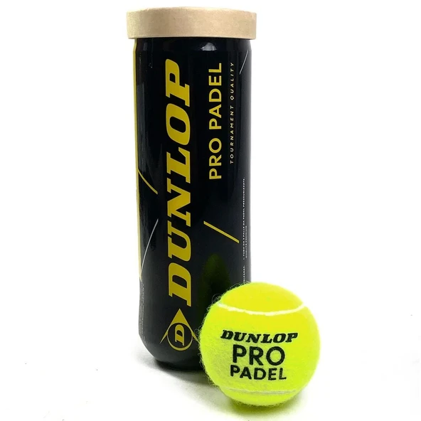 Dunlop Pro Padel 3'lü Padel Topu 601552 ürün görseli 1