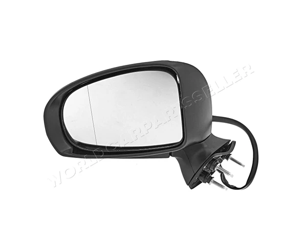 Toyota Avensis 2009-2015 Elektrikli Ayna Sinyalli Kör Noktalı Sol (Oem No: 8790905390A0) ürün görseli 1