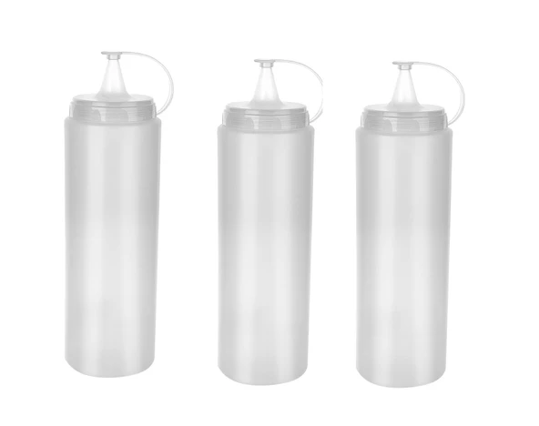Şeffaf Sos Şişesi - 1000ML Dev Boy 3 Adet ürün görseli 1