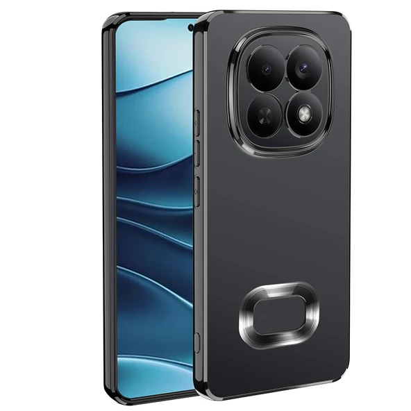 Redmi Note 15 Pro Kılıf Köşeleri Renkli Şeffaf Kamera Korumalı Silikon Luxury Kapak ürün görseli 1