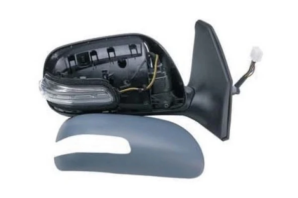 Toyota Avensis 2006-2009 Elektrikli Otomatik Katlanır Ayna Astarlı Sinyalli Sağ (Oem No: 87901-05190) ürün görseli 1
