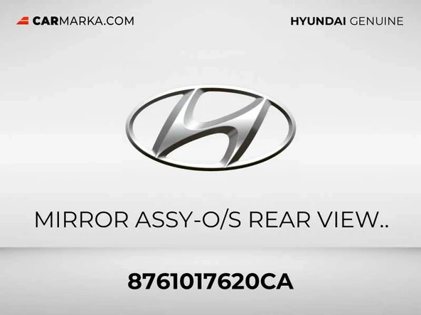 Hyundai Matrix 2009-2011 Dış Dikiz Aynası Elektrikli Isıtmalı Sağ (Oem No: 87610-17620Ca) ürün görseli 1