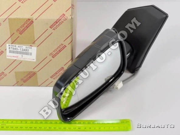 Toyota Corolla 2006-2008 Elektrikli Ayna Astarlı (Makyajlı Tip) Sol (Oem No: 87940-12A80) ürün görseli 1