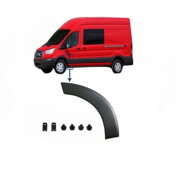 Ön Çamurluk Agız Bakalıtı Sol Ford Transıt V363 Bm 14- (Oem No: Bk31 V278L01 Ad5Cnd) ürün görseli 1