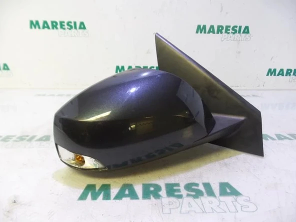 Renault Laguna (2007 Yılında Çıkan Kasa) Dış Dikiz Aynası Sağ Elektrikli Isıtmalı Astarlı Sinyalli Mavı Cam (Oem No: 963 ürün görseli 1
