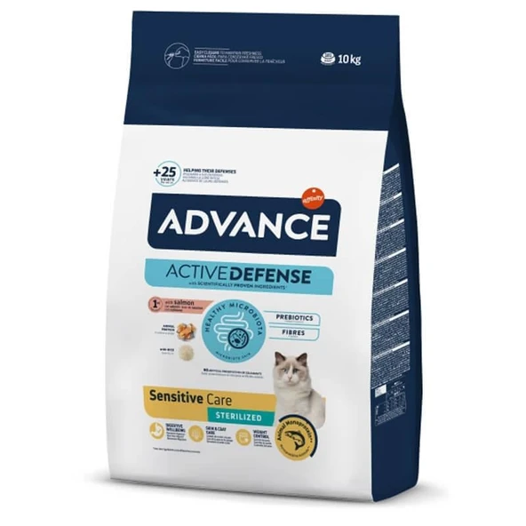Advance sensitive sterilised somonlu kısır kedi 10 kg ürün görseli 1
