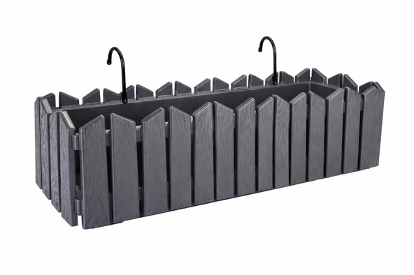 Omnipazar OZN-616 Efes Askılı Balkon Saksı Takımı 9 Litre No:2 ürün görseli 1