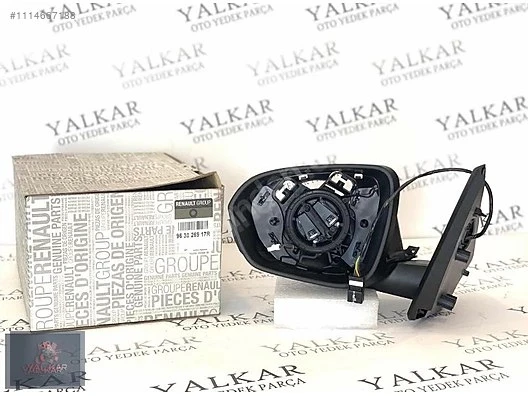 Dacia Duster (2018 Yılında Çıkan Kasa) Elektrikli Ayna Astarlı Blıs Sol (Oem No: 963026917R) ürün görseli 1