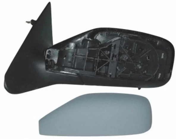Renault Laguna 2001-2007 Elektrikli Ayna Astarlı Kör Noktalı Mavi Cam Sol (Oem No:7701053958) ürün görseli 1