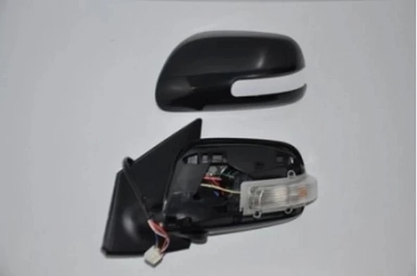Toyota Corolla 2008-2010 Elektrikli Otomatik Katlanır Ayna Astarlı Sinyalli Kör Noktalı 7 Fiş Sol (Oem No:8794002780) ürün görseli 1