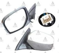 Mitsubishi L200 2006-2014 Dış Dikiz Aynası Elektrikli Isıtmalı Otomatik Katlanır Nikelaj Sol (Oem No: Mn167429T) ürün görseli 1