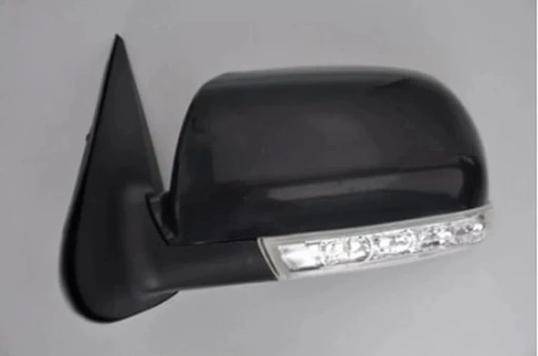 Hyundai Santa Fe 2009-2013 Elektrikli Otomatik Katlanır Ayna Astarlı Sinyalli Sol (Oem No:876102B200) ürün görseli 1